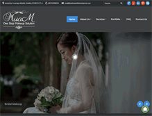 Tablet Screenshot of makeupartistsmalaysia.com